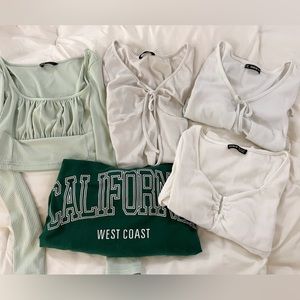 SHEIN TOP BUNDLE- 5 shein tops